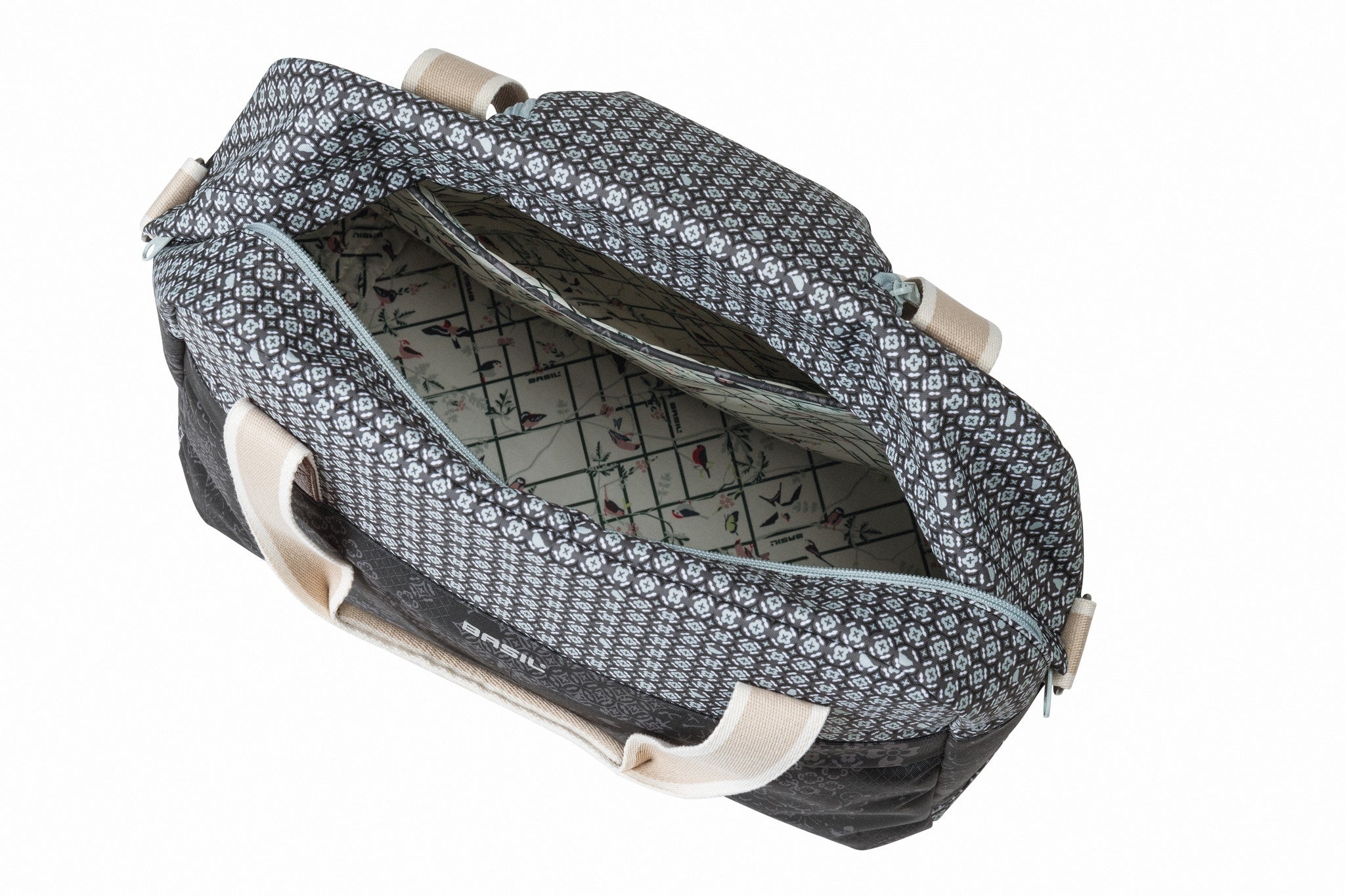 Fietstas Basil Bohème Carry All Bag 18 liter 44 x 17 x 31 cm - zwart