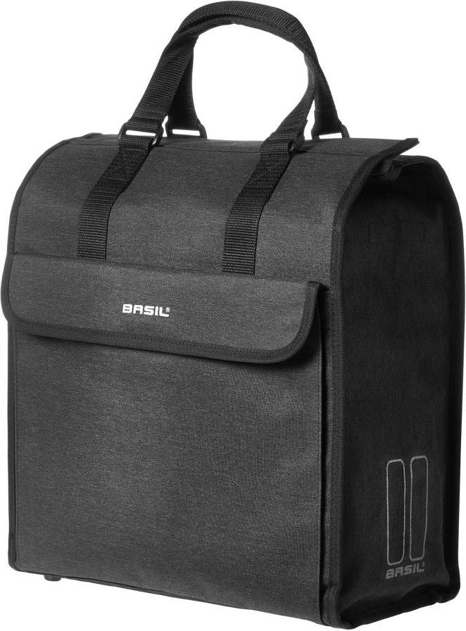 Fietstas Basil Mira 17 liter 36 x 16 x 37 liter - zwart