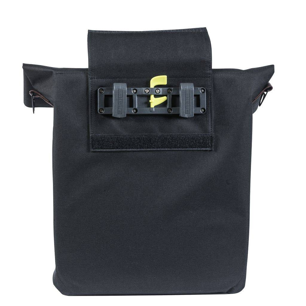 Fietstas Basil City Shopper 14-16 liter 30 x 18 x 49 cm - zwart