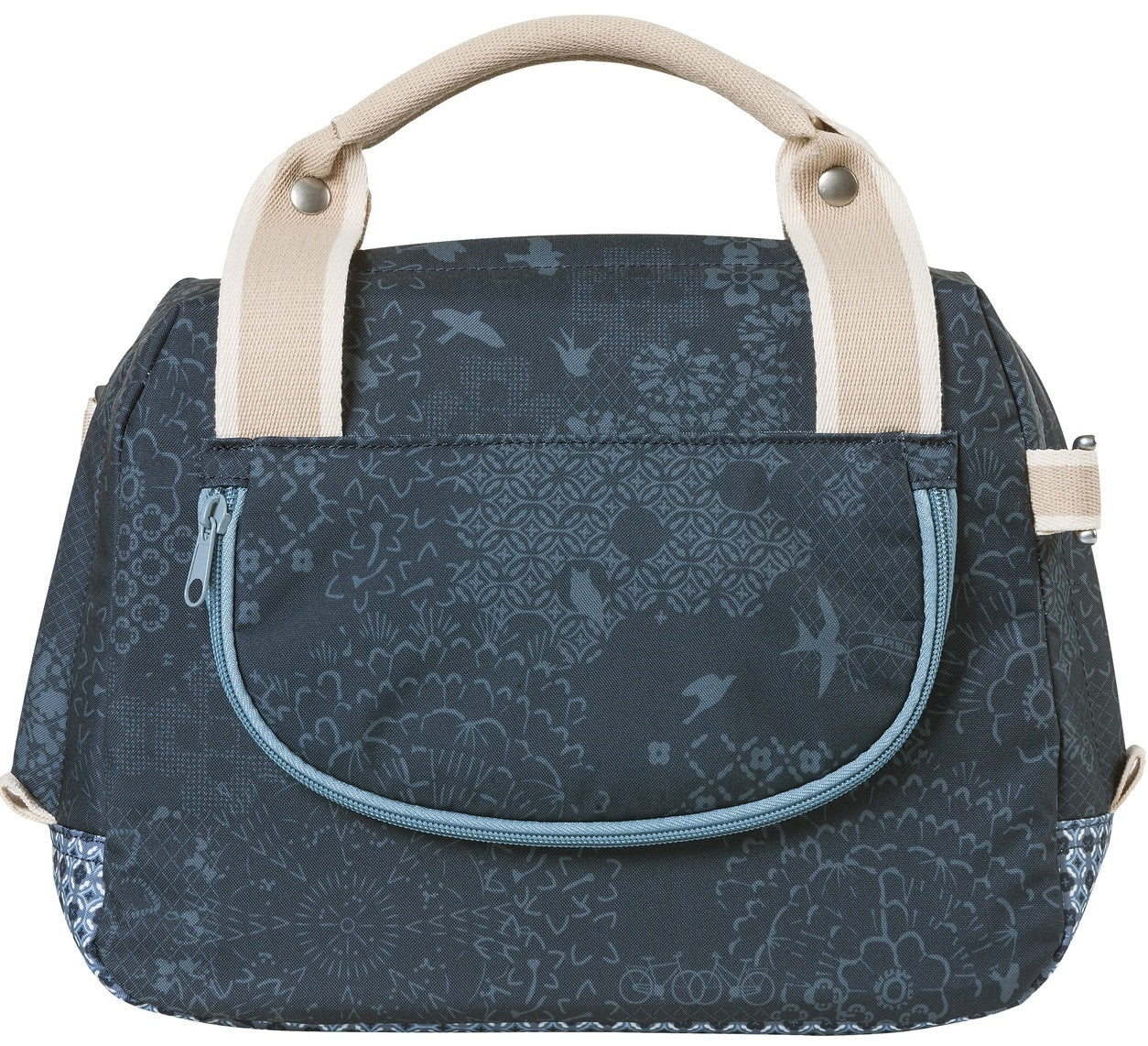 Stuurtas Basil Bohème City Bag 8 liter 32 x 12 x 23 cm - blauw