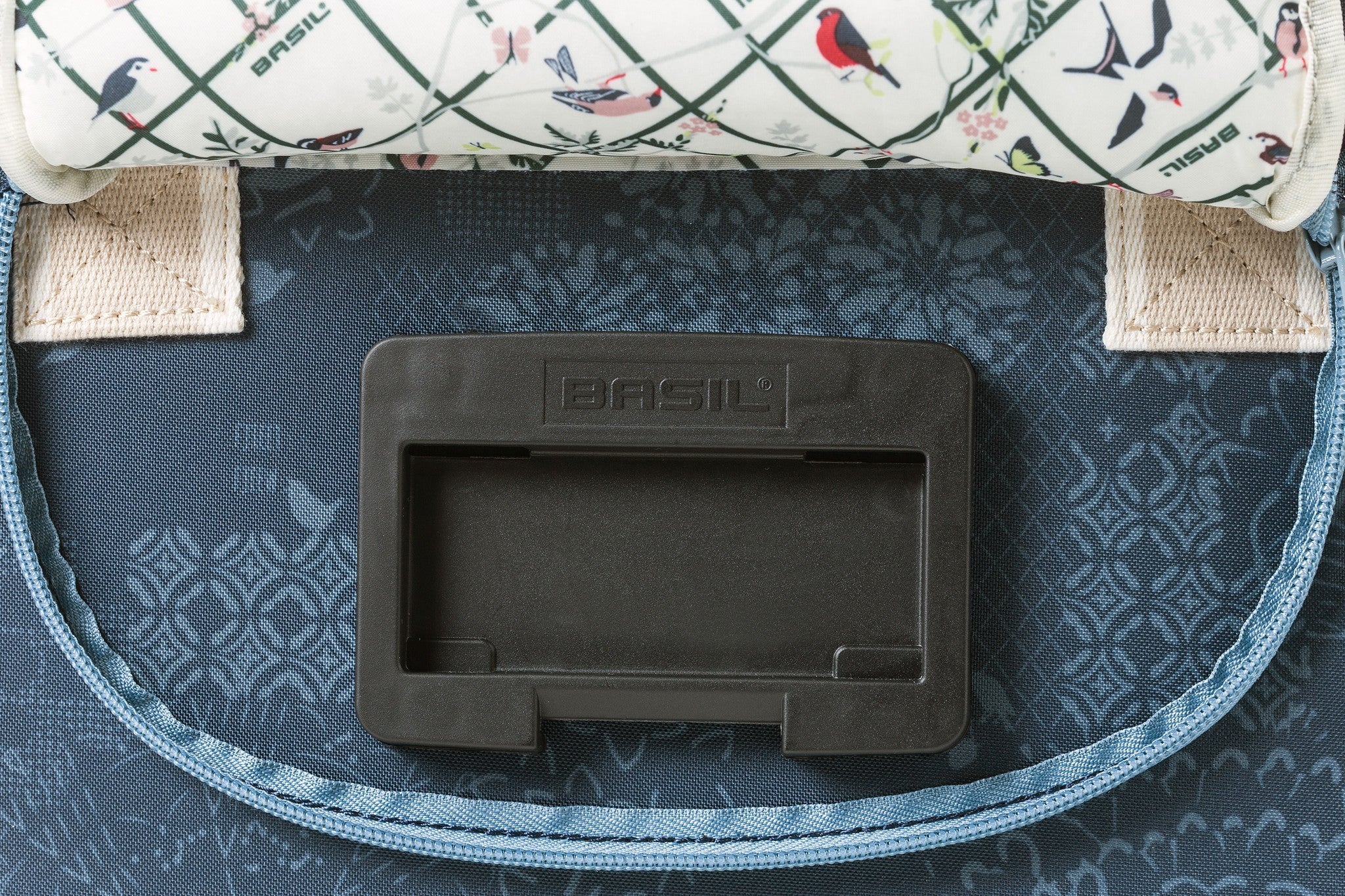 Stuurtas Basil Bohème City Bag 8 liter 32 x 12 x 23 cm - blauw