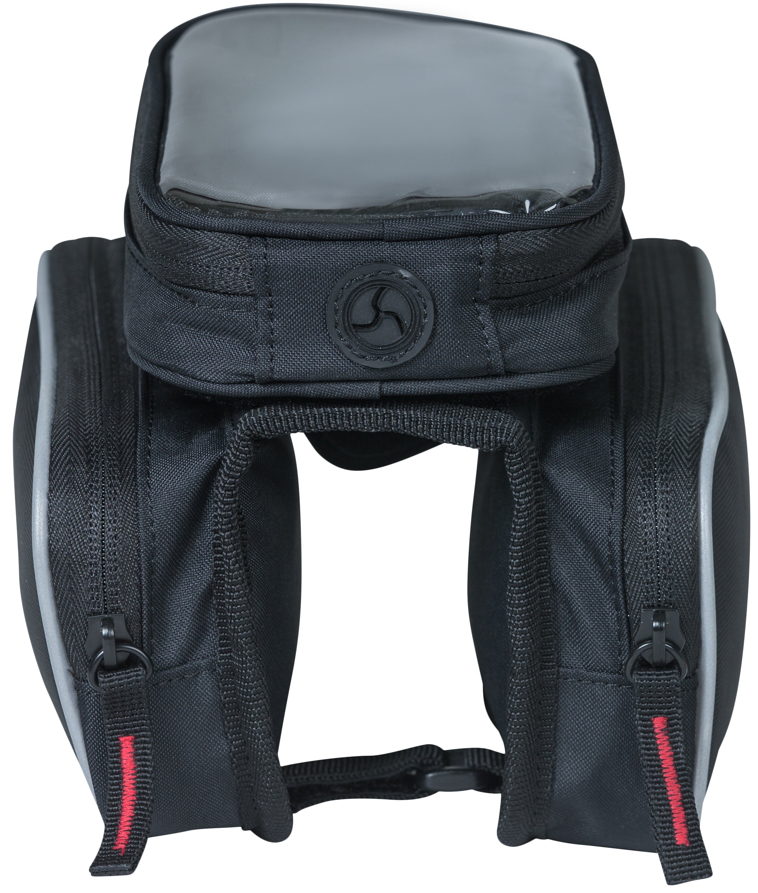 Frametas Basil Top Tube Sport Design Double 1,5 liter 20 x 13 x 17 cm - zwart