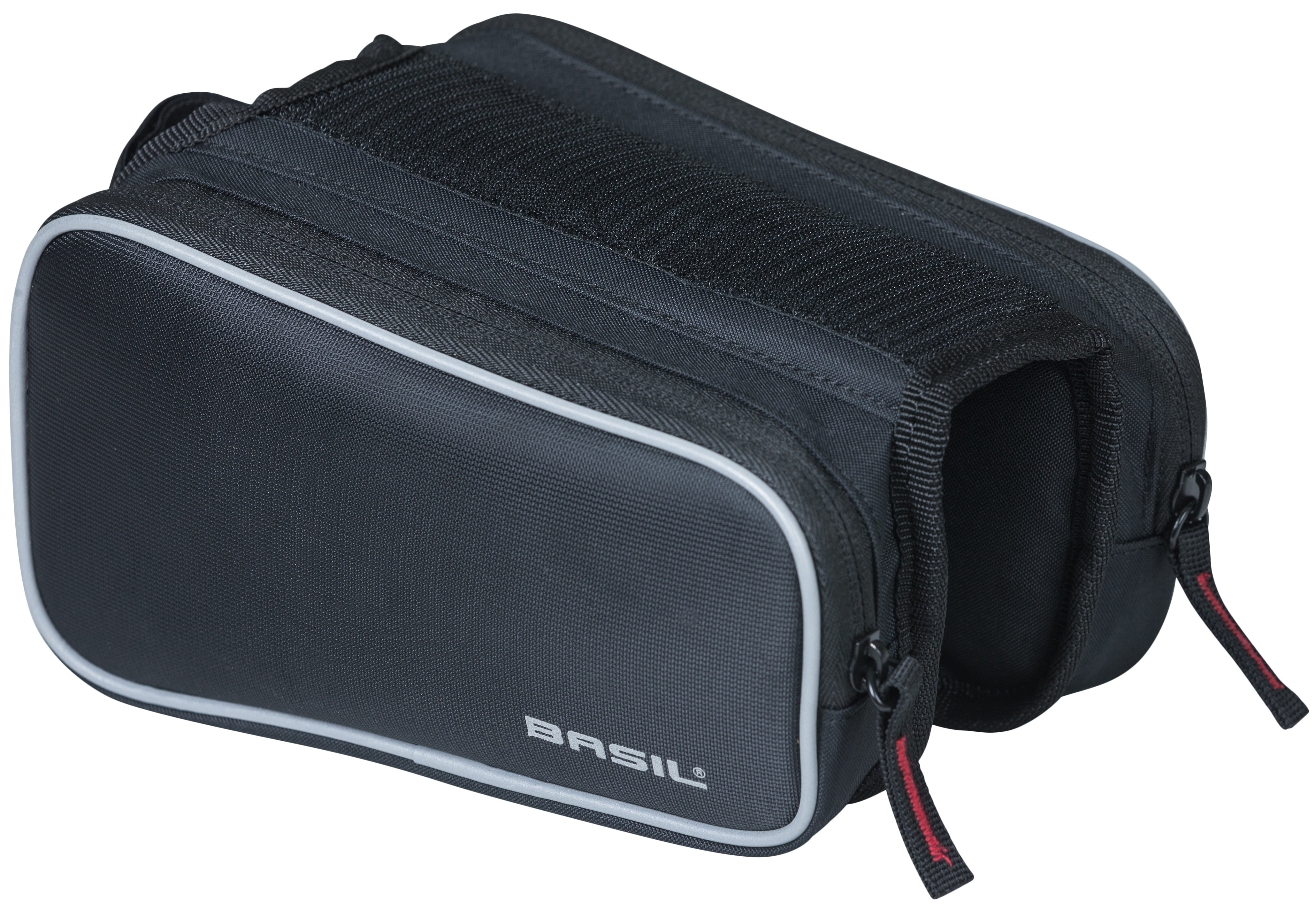 Frametas Basil Top Tube Sport Design Double 1,5 liter 20 x 13 x 17 cm - zwart