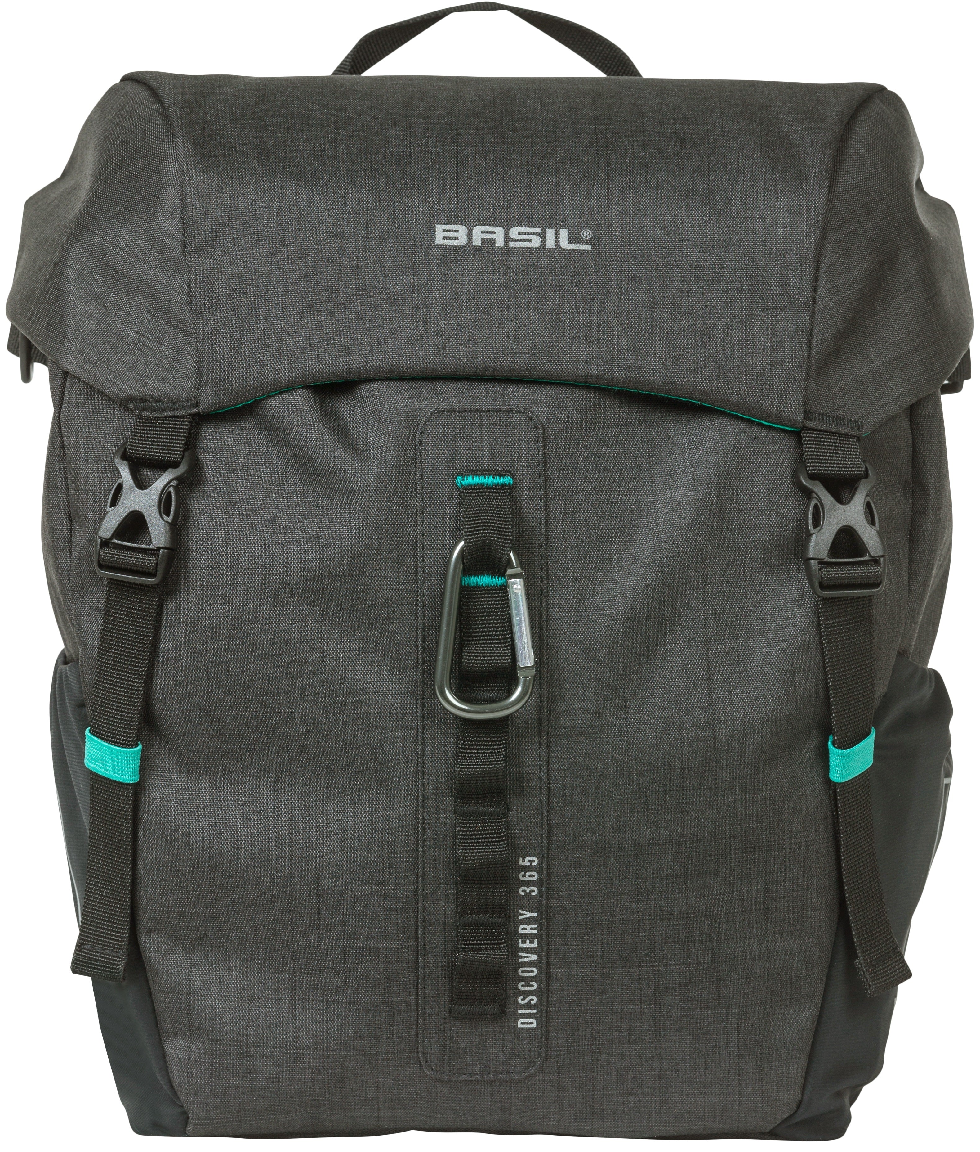 Enkele fietstas Basil Discovery 365D 9 liter 30 x 14 x 31 cm - black melee