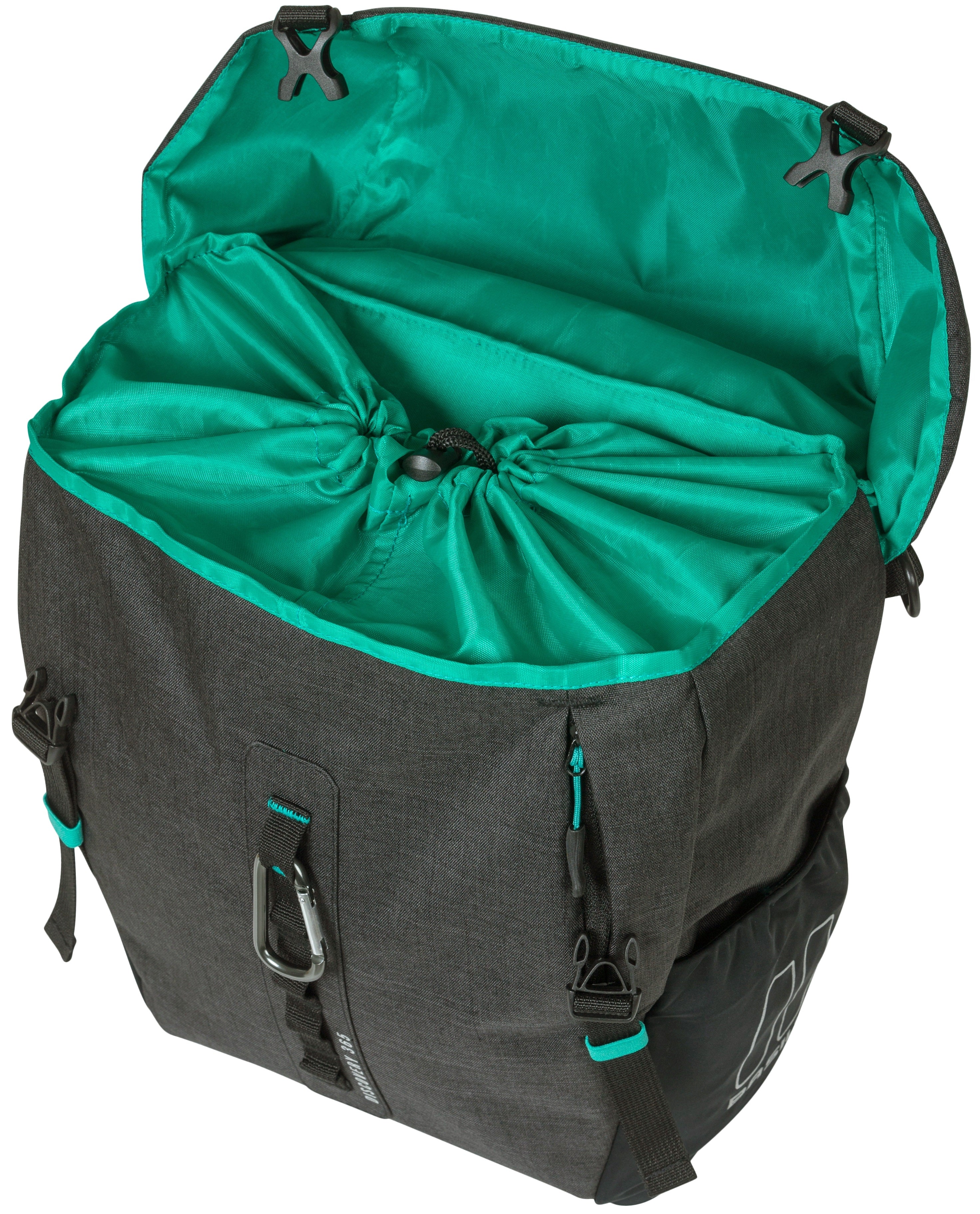 Enkele fietstas Basil Discovery 365D 9 liter 30 x 14 x 31 cm - black melee