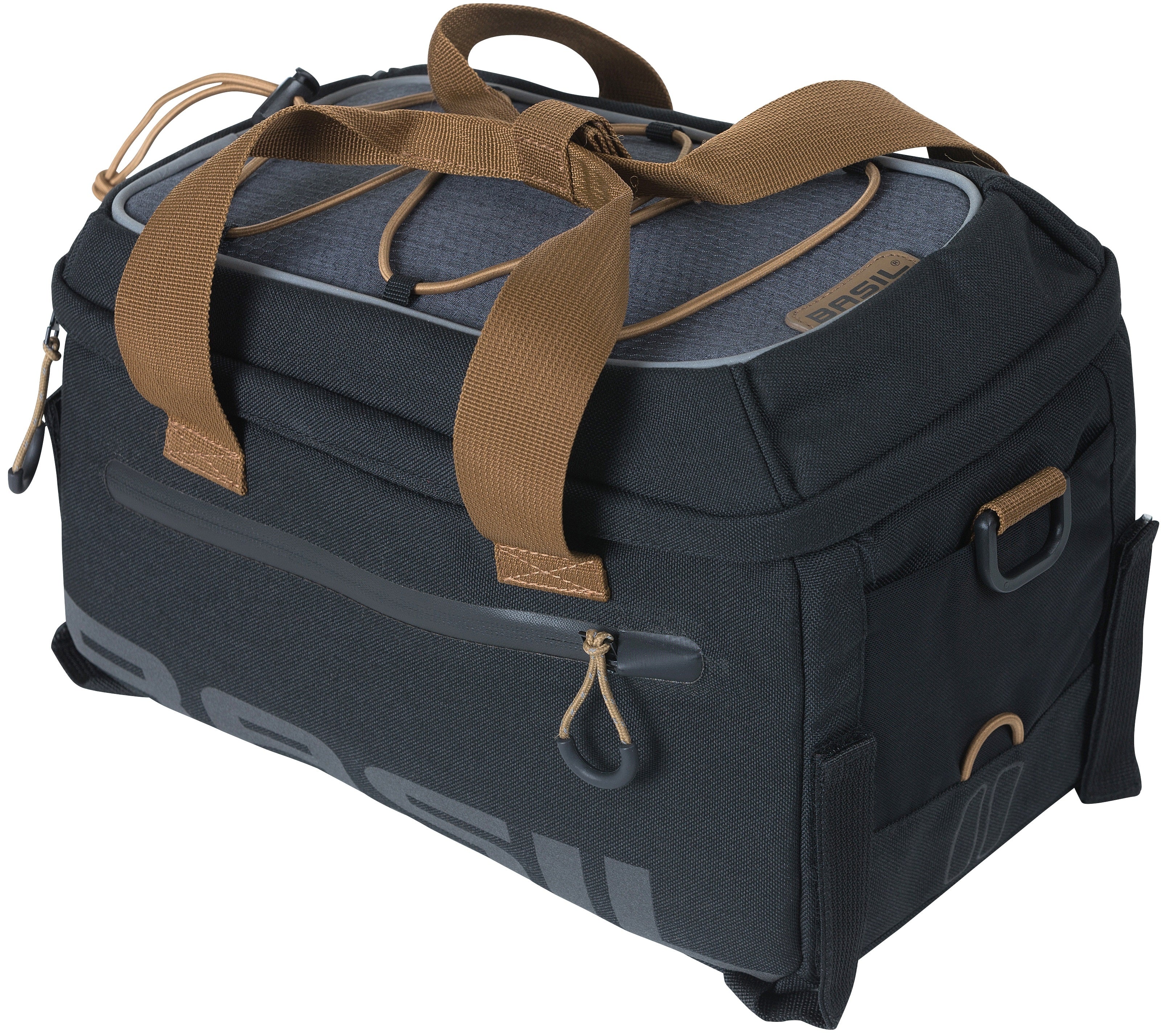 Bagagedragertas Basil Miles Trunkbag 7 liter 32 x 19 x 21 cm - black slate