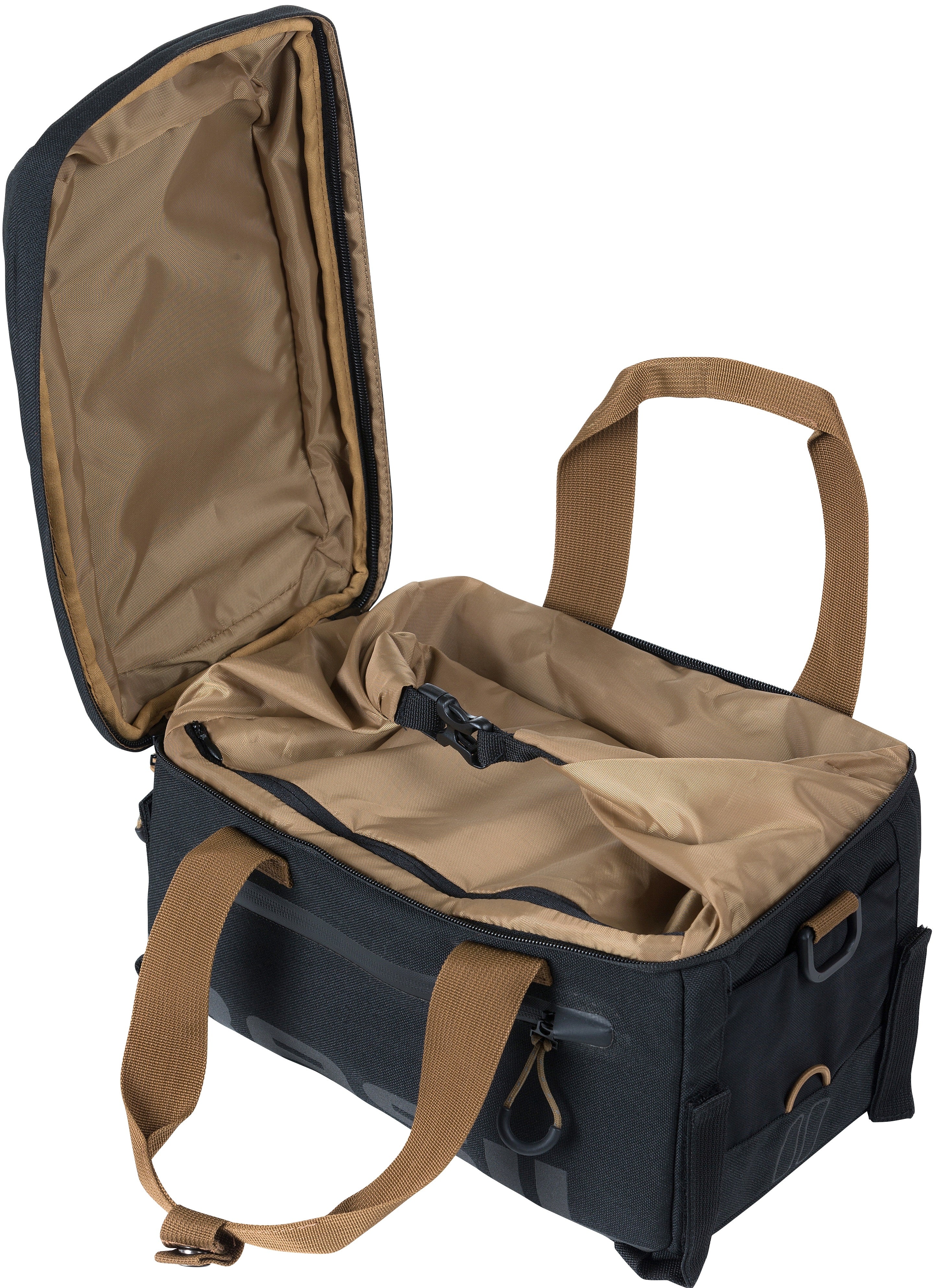 Bagagedragertas Basil Miles Trunkbag 7 liter 32 x 19 x 21 cm - black slate