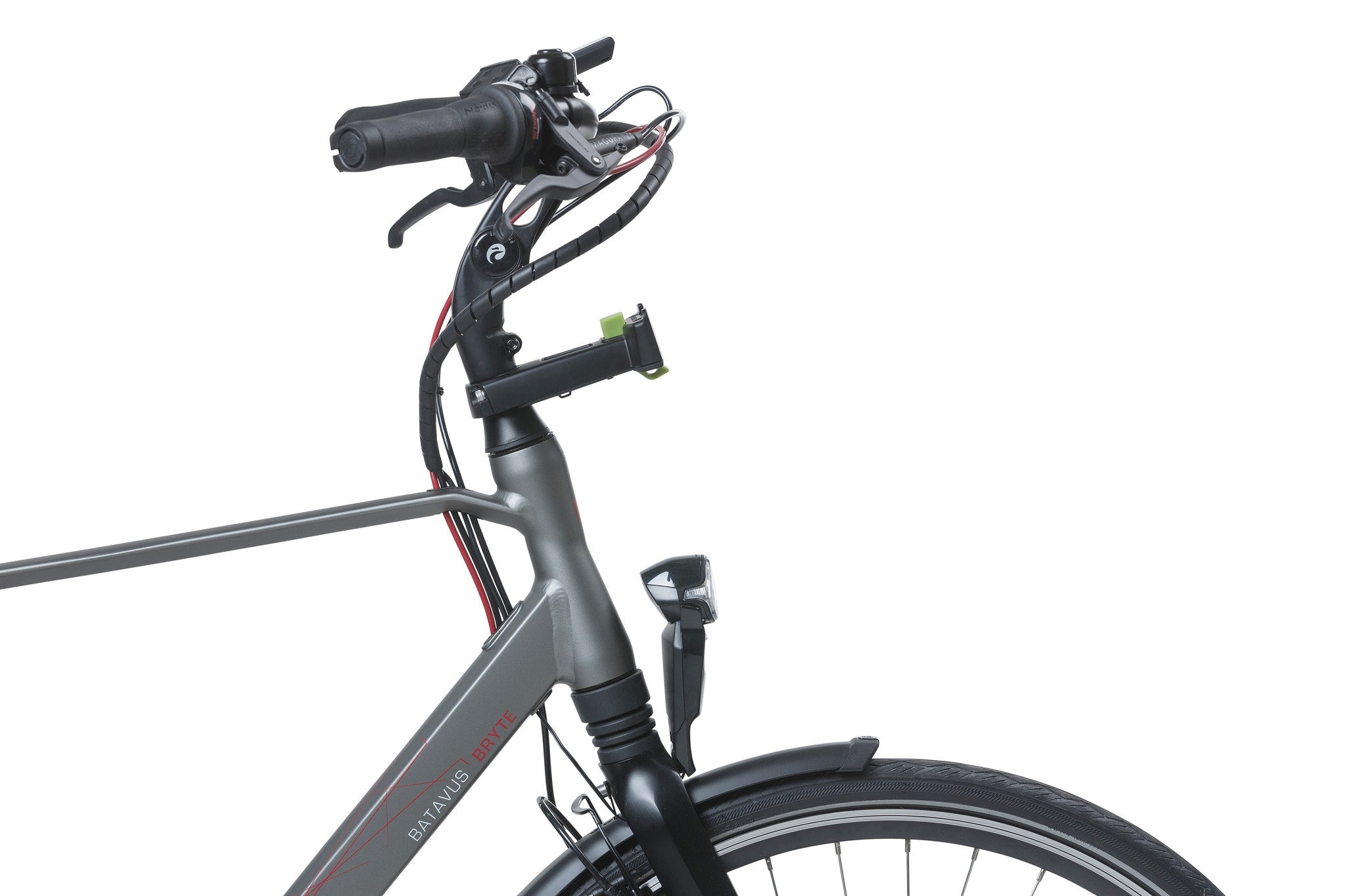 Ahead stuurpenhouder Basil voor KF adapterplaten - zwart