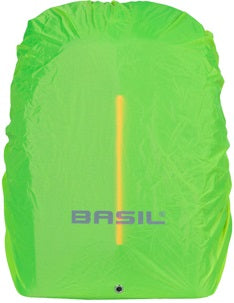 Fietsrugzak voor 13" laptop Basil B-Safe Commuter Nordlicht 13 liter 26 x 13 x 40 cm - olijfgroen
