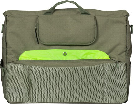 Laptoptas Basil B-Safe Commuter Nordlicht 17 liter 41 x 14 x 32 cm - olijf groen