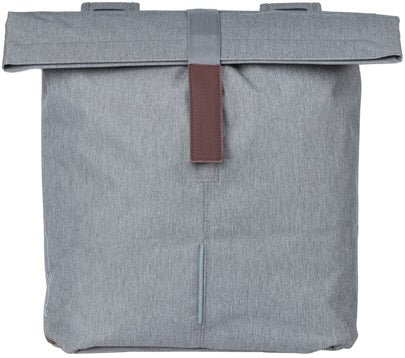 Dubbele fietstas Basil City 28 tot 32 liter 30 x 18 x 49 cm - zwart