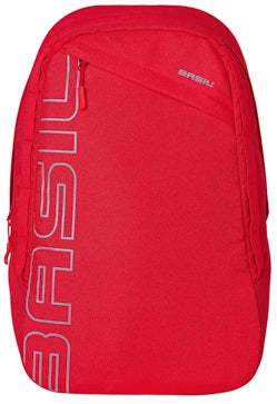 Fietsrugzak Basil Flex 17 liter 33 x 17 x 52 cm - signaal rood