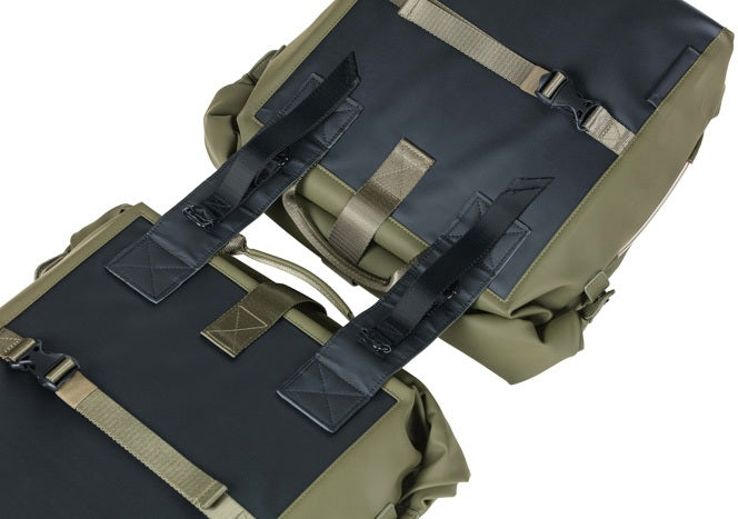 Dubbele fietstas Basil SoHo Nordlicht 41 liter 31 x 13 x 37 cm - zwart