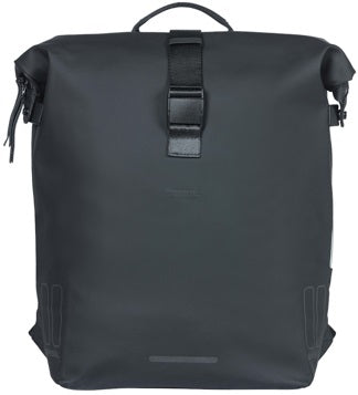 Fietsrugzak Basil SoHo Nordlicht 17 liter 31 x 14 x 37 cm - night zwart