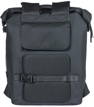 Fietsrugzak Basil SoHo Nordlicht 17 liter 31 x 14 x 37 cm - night zwart