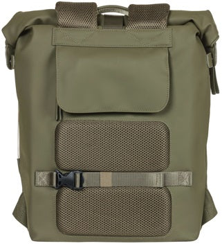 Fietsrugzak Basil SoHo Nordlicht 17 liter 31 x 14 x 37 cm - mosgroen