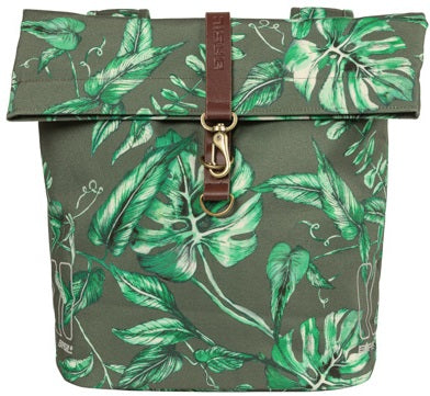 Dubbele fietstas Basil Ever-Green 28 tot 32 liter 28 x 16 x 35 cm - sandshell beige