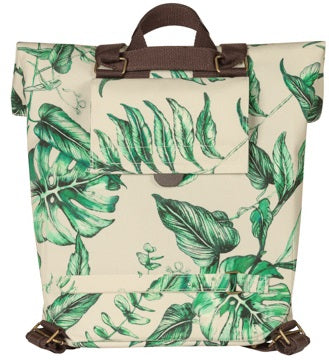 Fietsrugzak Basil Ever Green 14 tot 19 liter 28 x 16 x 35 cm - sandshell beige