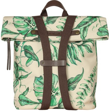 Fietsrugzak Basil Ever Green 14 tot 19 liter 28 x 16 x 35 cm - sandshell beige