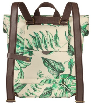 Fietsrugzak Basil Ever Green 14 tot 19 liter 28 x 16 x 35 cm - sandshell beige