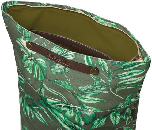 Fietsrugzak Basil Ever Green 14 tot 19 liter 28 x 16 x 35 cm - sandshell beige