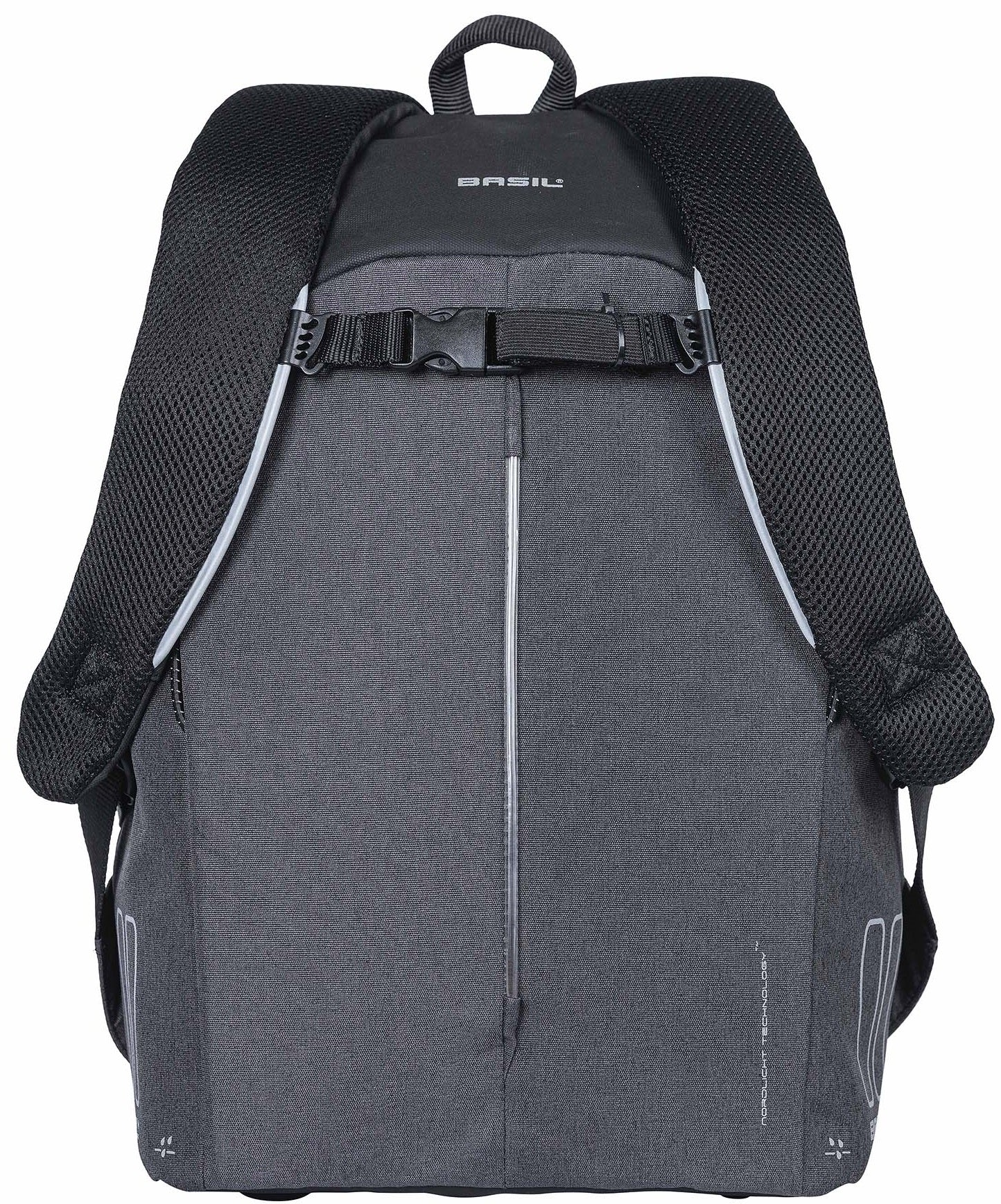 Fietsrugzak voor 13 inch laptop Basil B-Safe Commuter 13 liter 26 x 13 x 40 cm - zwart