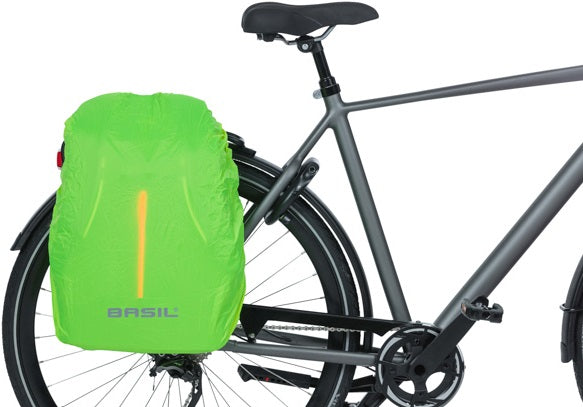 Fietsrugzak voor 15,6 inch laptop Basil B-Safe Commuter 18 liter 29 x 14 x 45 cm - olive groen
