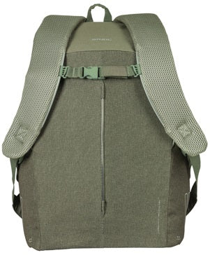 Fietsrugzak voor 15,6 inch laptop Basil B-Safe Commuter 18 liter 29 x 14 x 45 cm - olive groen