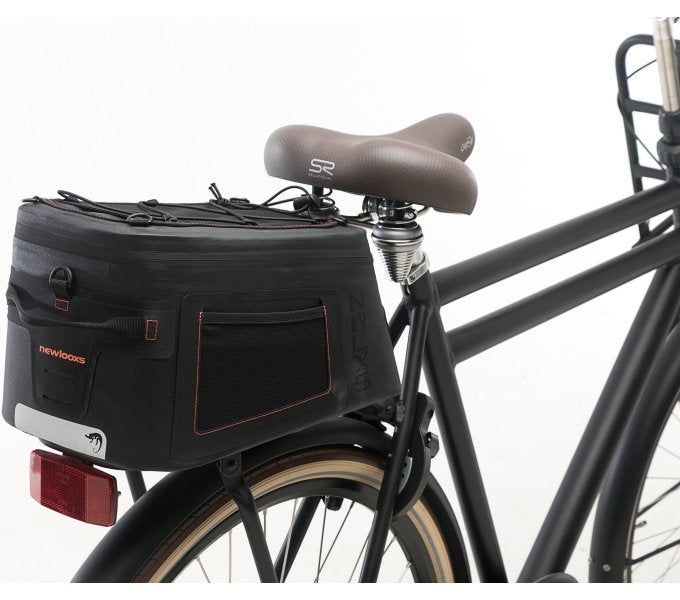 Bagagedragertas New Looxs Varo Trunkbag 15 liter 36 x 20 x 24 cm - zwart