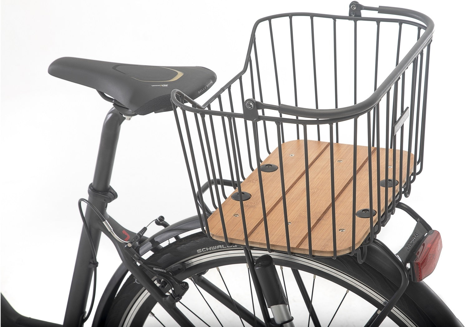 Fietsmand New Looxs Palermo 24 liter 40 x 22 x 27,5 cm - zwart