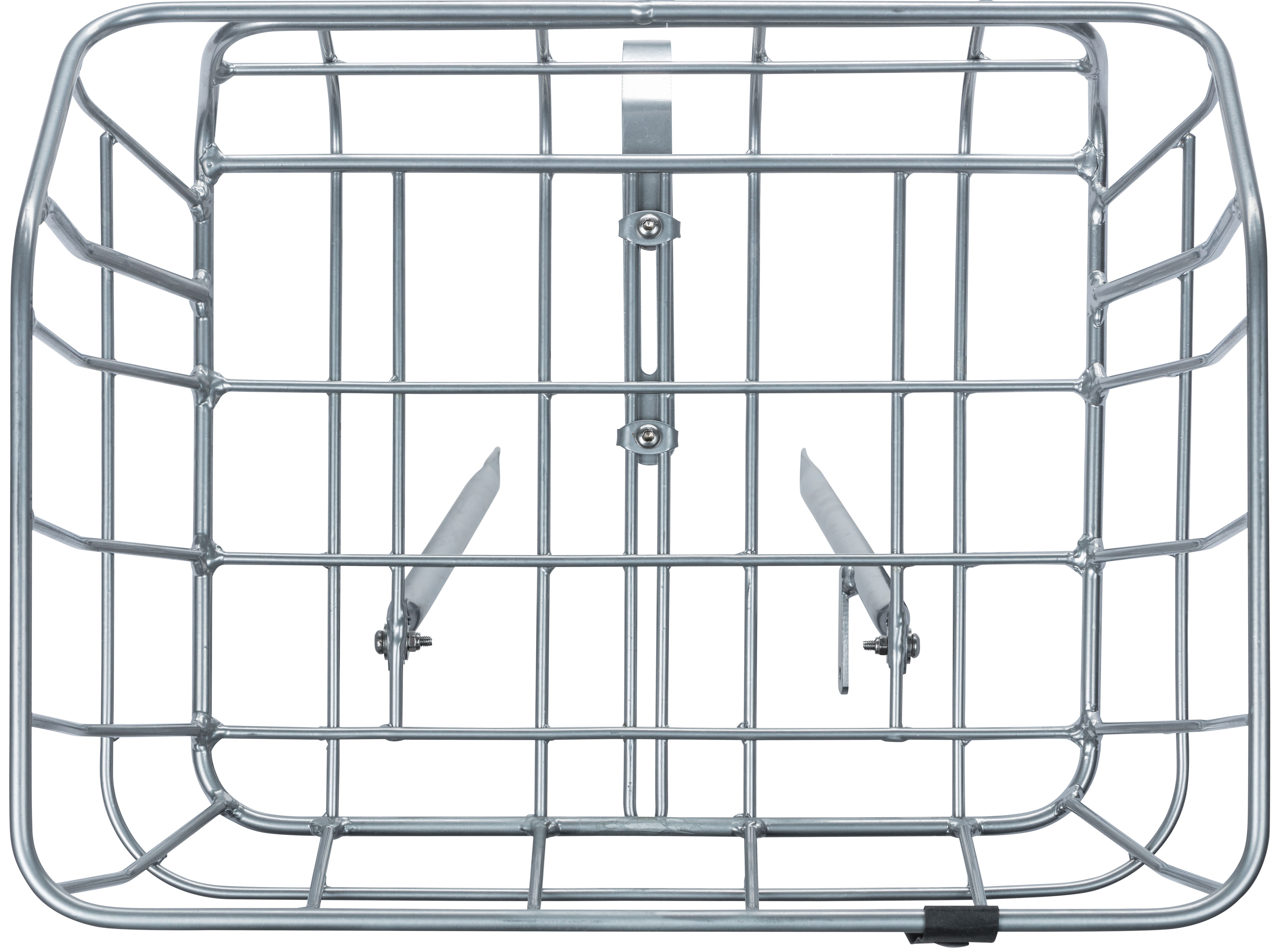 Fietsmand Basil Portland Front 25 liter 43 x 36 x 22 cm - chroom