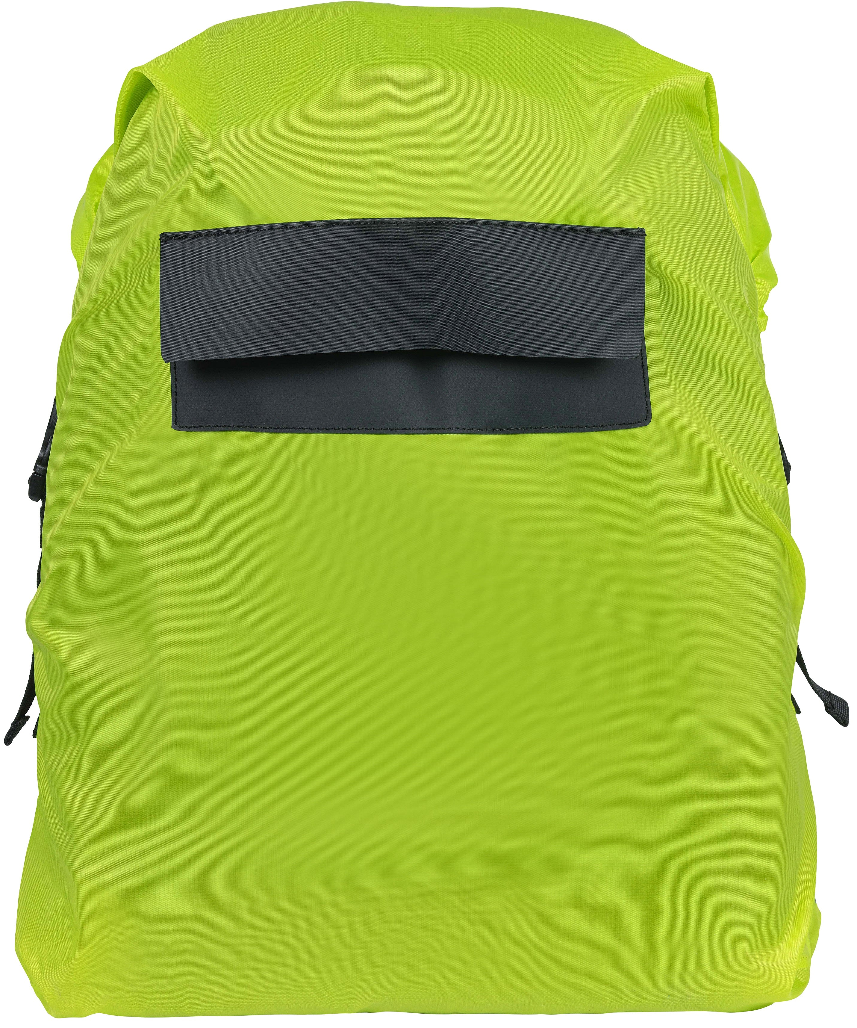 Regenhoes Basil "Keep Dry and Clean" - verticaal - neon geel