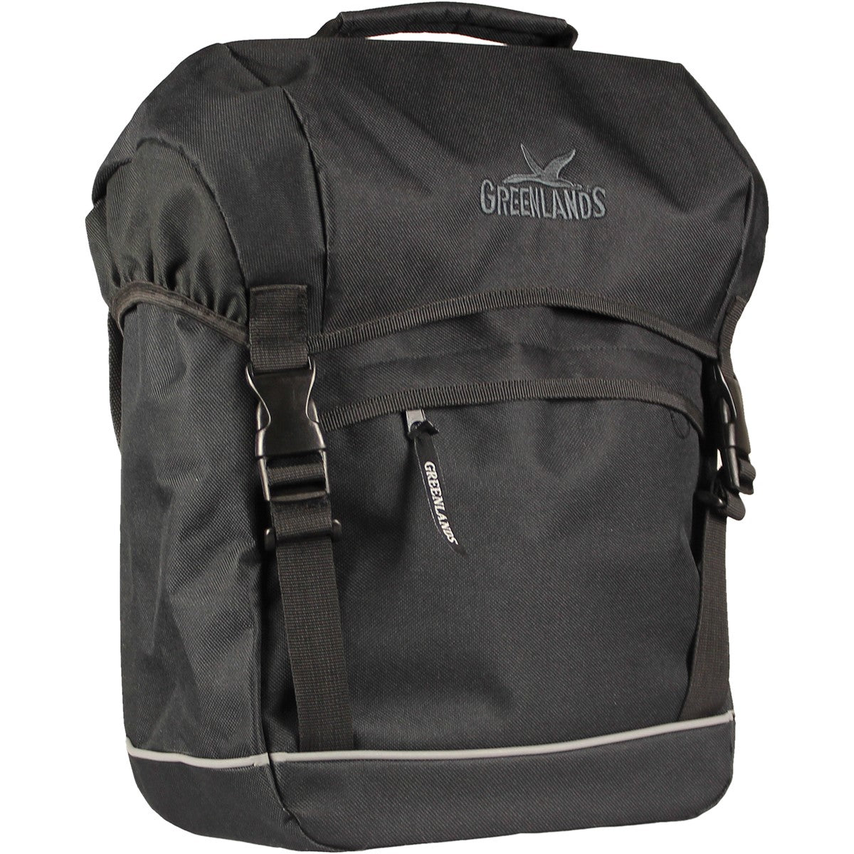 Enkele fietstas Greenlands Travel 25 liter 32 x 42 x 19 cm - zwart