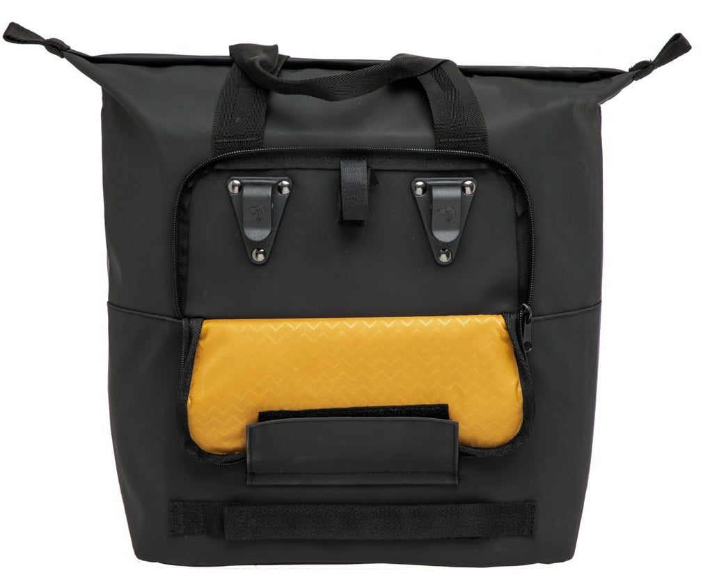 Fietstas New Looxs Odense Kota 24 liter 45 x 18 x 36 cm - zwart
