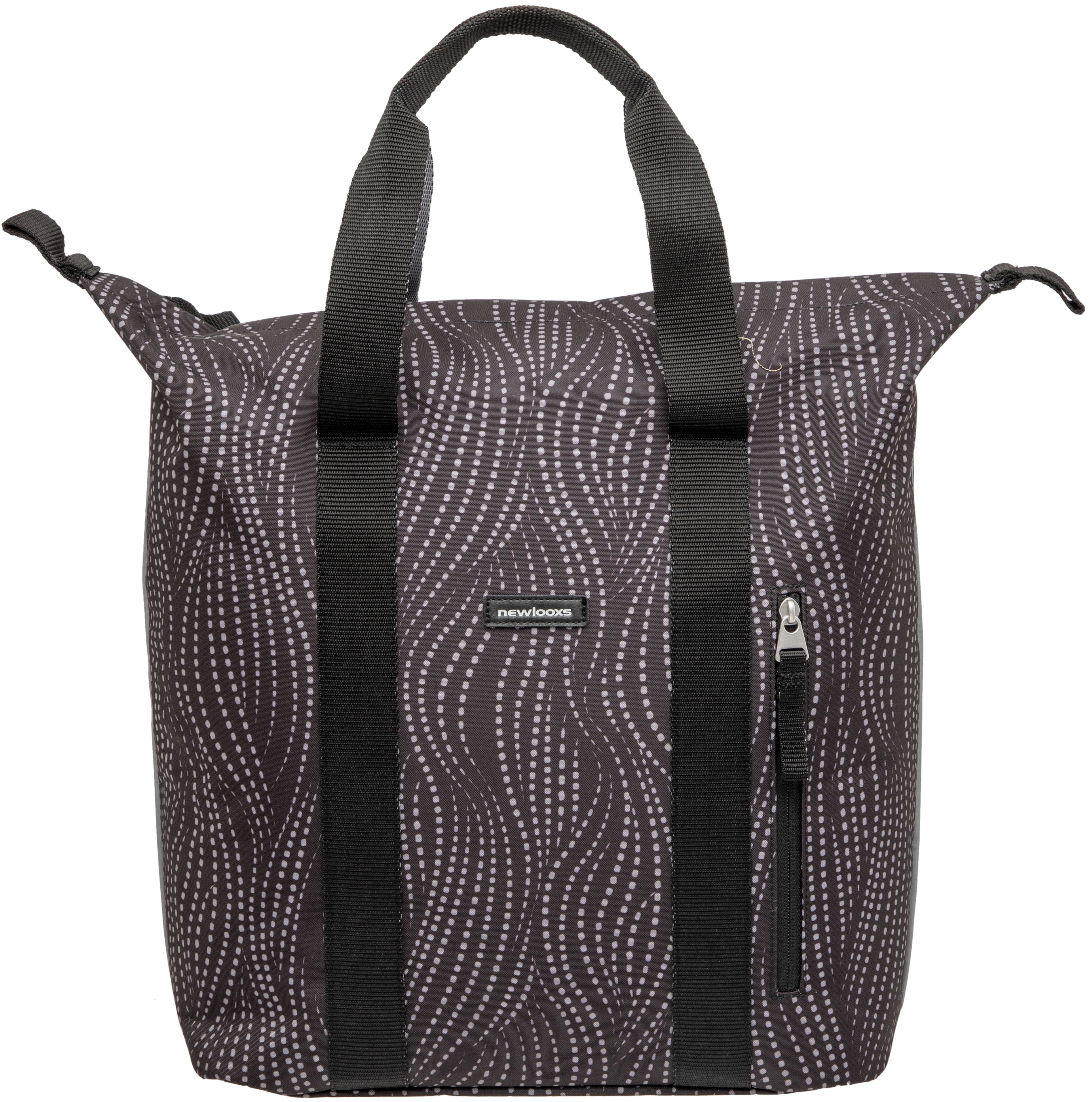 Fietsshopper New Looxs Kota Alma 24 liter - 45 x 18 x 36 cm - zwart