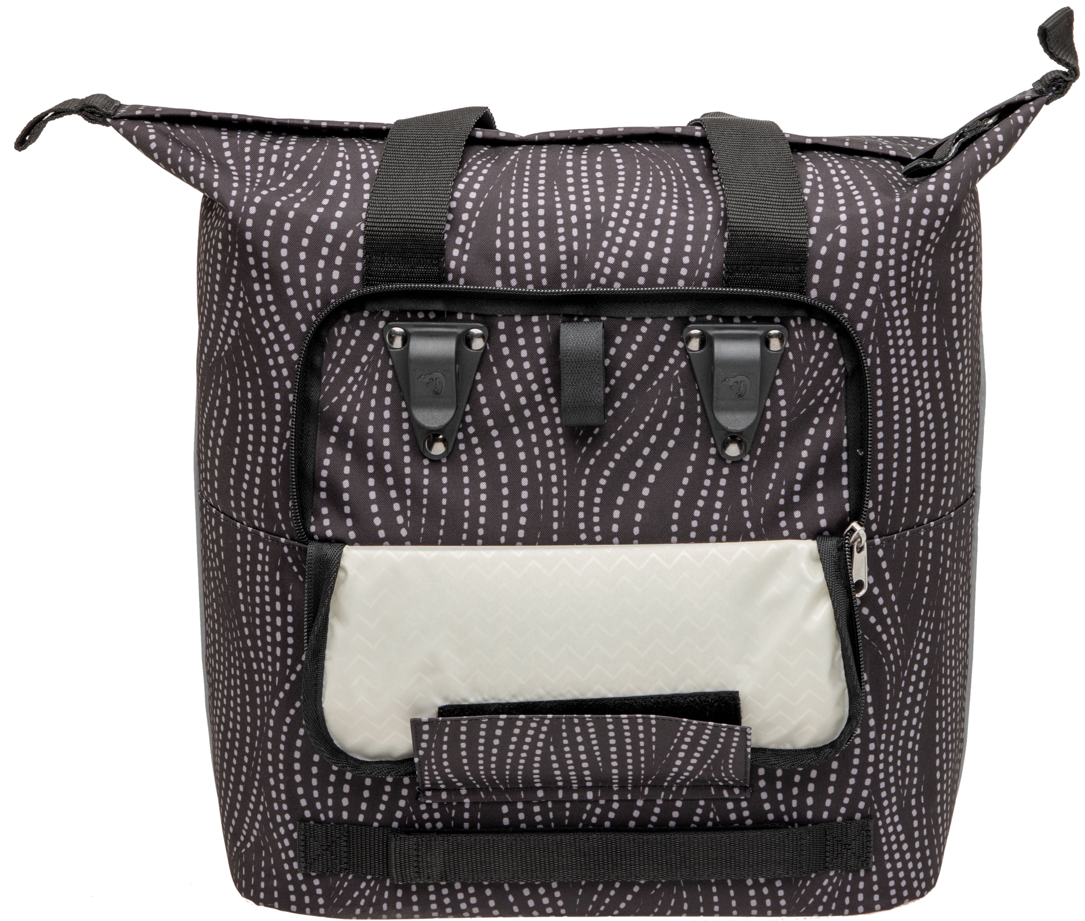 Fietsshopper New Looxs Kota Alma 24 liter - 45 x 18 x 36 cm - zwart