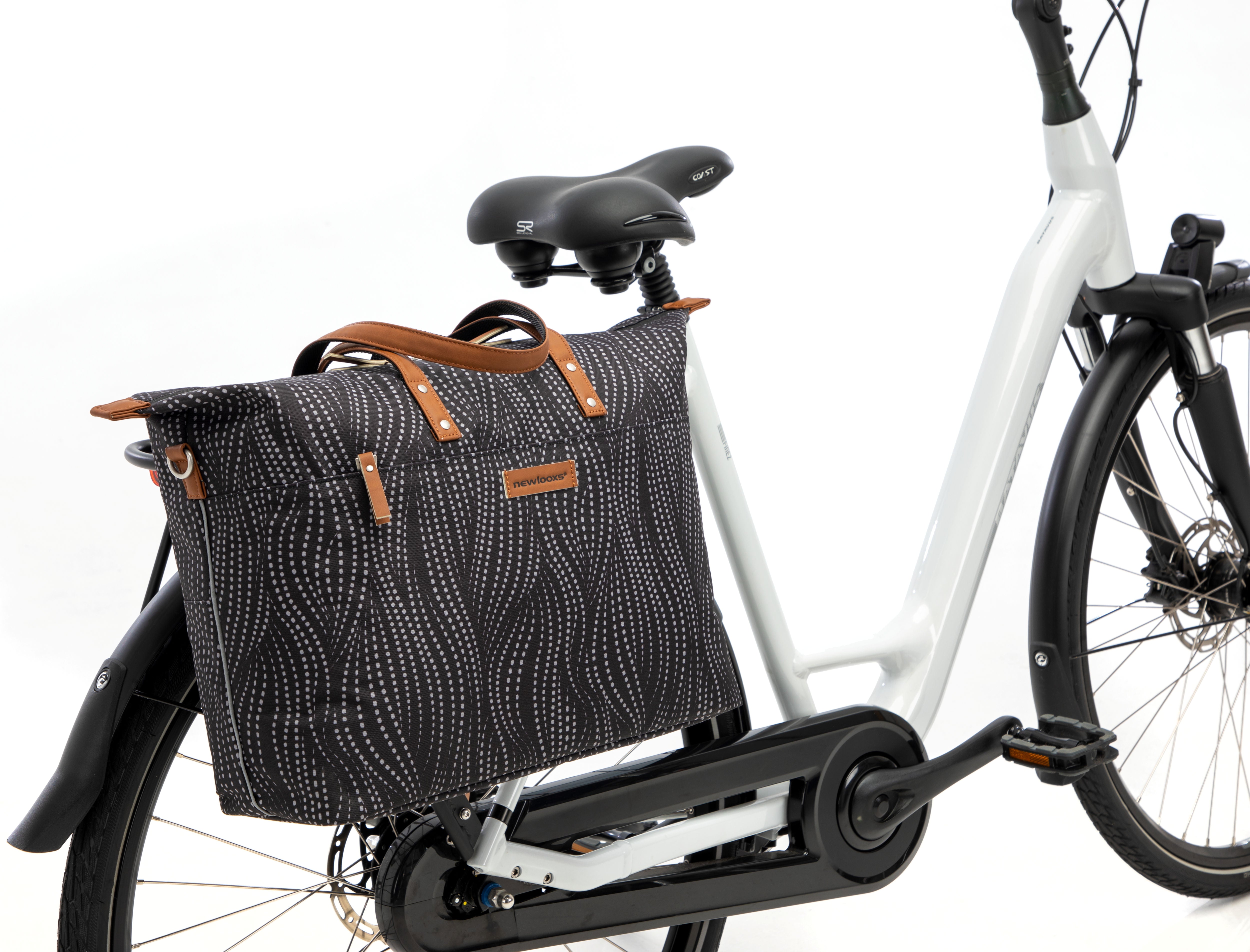 Fietsshopper New Looxs Tendo Alma 21 liter - 34 x 18 x 44 cm - zwart