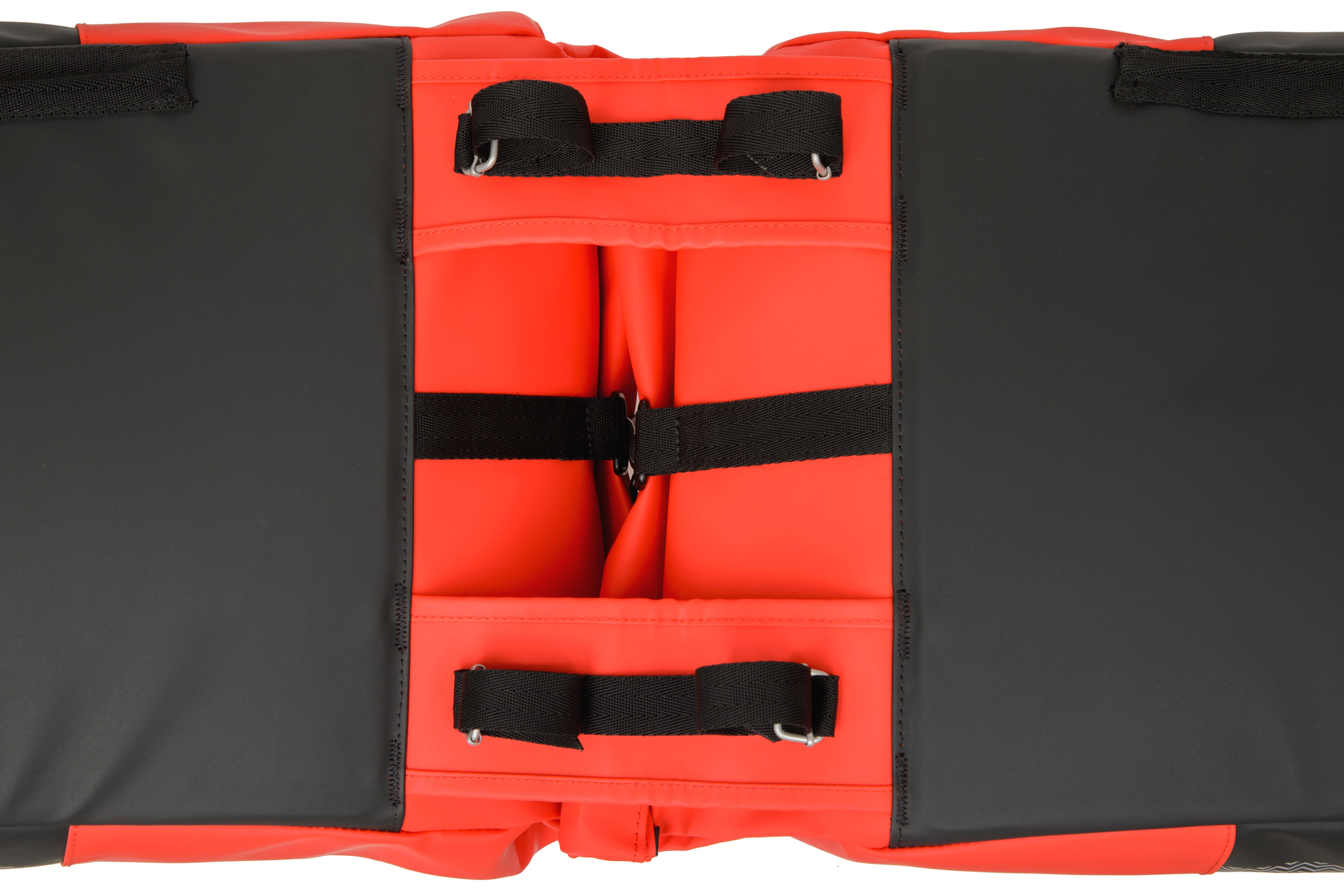 Dubbele fietstas New Looxs Nyborg 34 liter - 30 x 17 x 37cm (x2) - donkergrijs/zwart