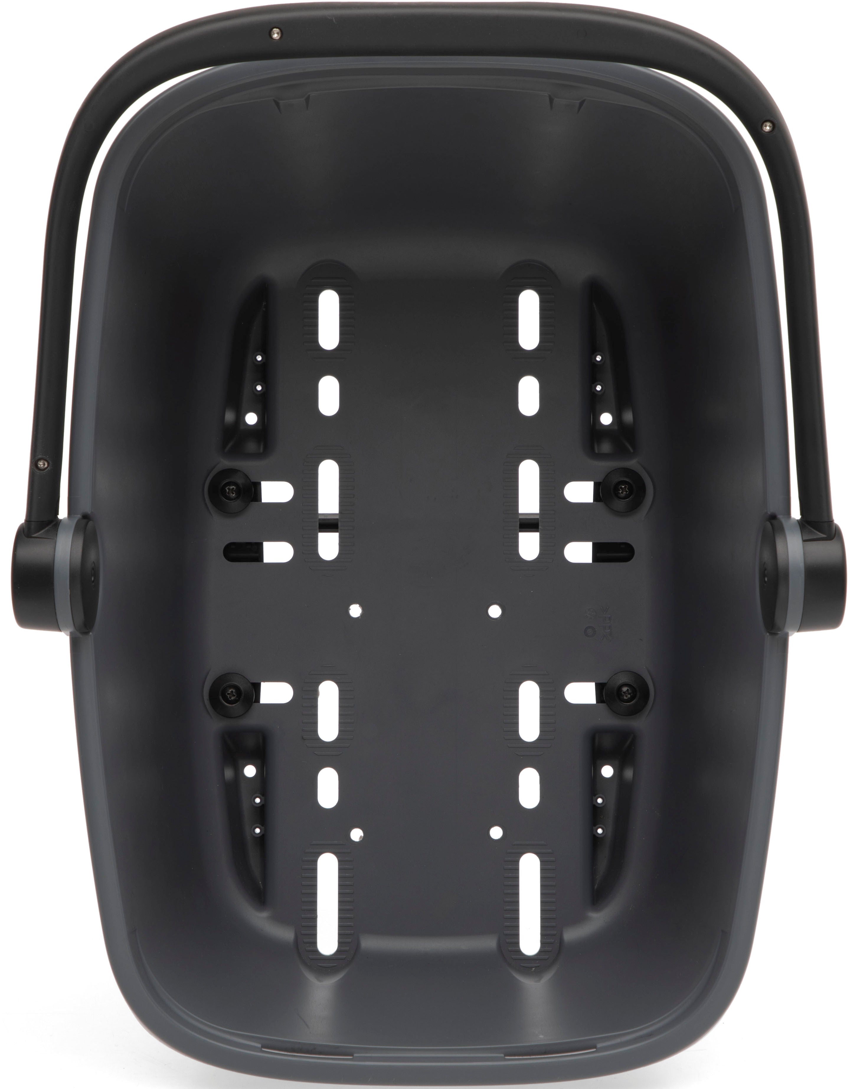 Gerecyclede (honden)fietsmand New Looxs Clipper Racktime - 28 liter 49 x 37 x 29 cm - anthraciet