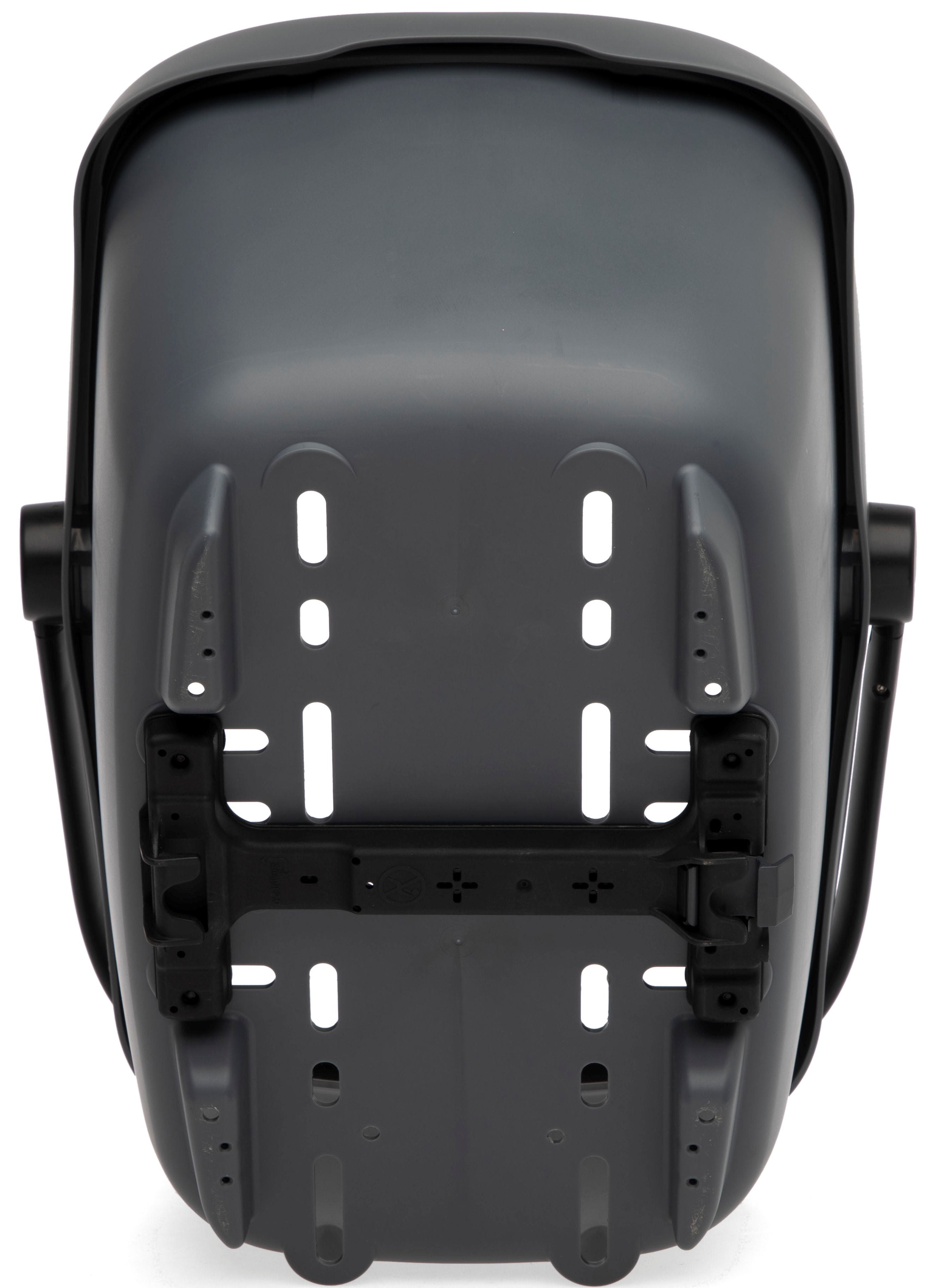 Gerecyclede (honden)fietsmand New Looxs Clipper Racktime 2.0 - anthraciet