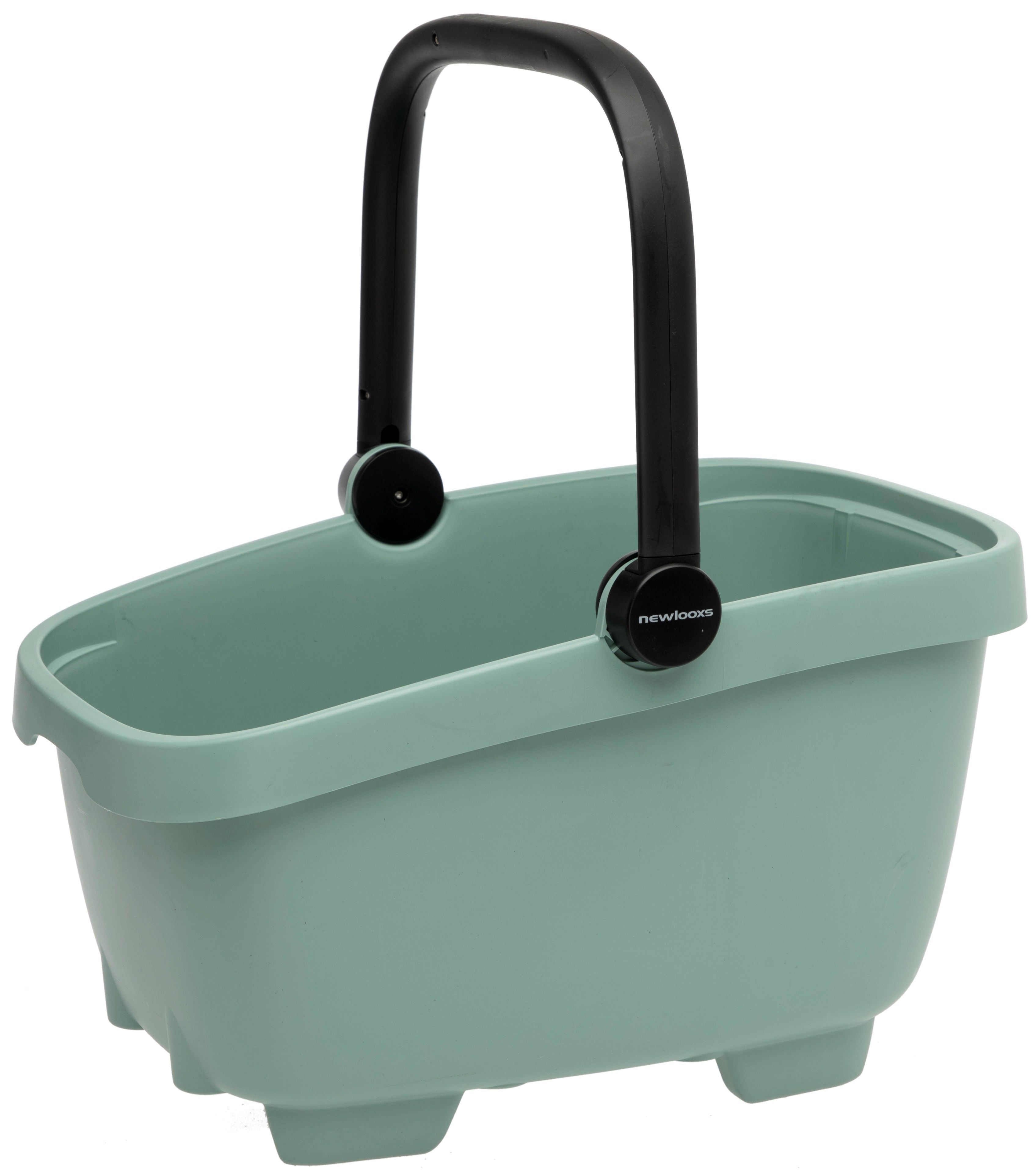 Gerecyclede (honden)fietsmand New Looxs Clipper Racktime 2.0 - groen