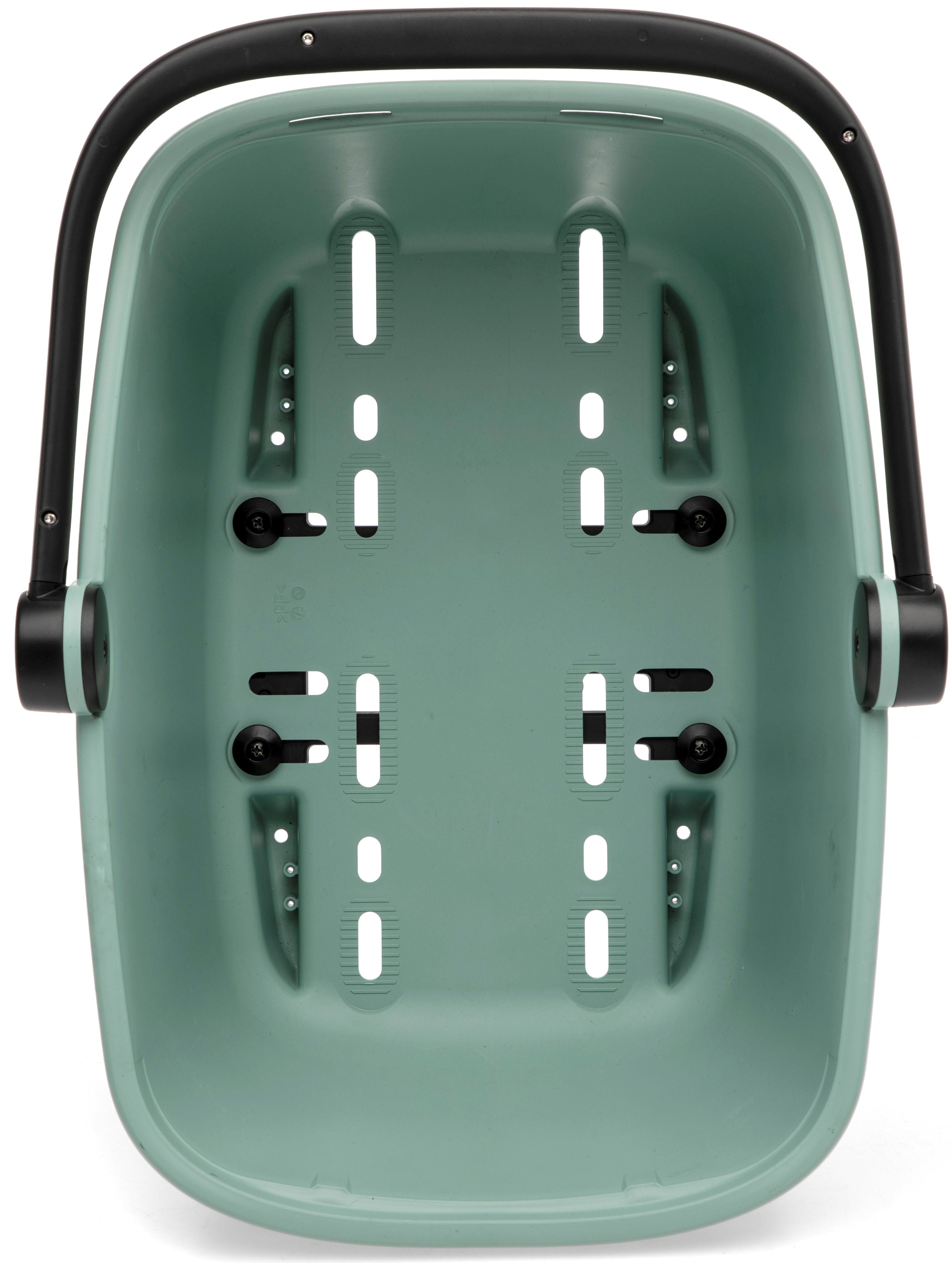 Gerecyclede (honden)fietsmand New Looxs Clipper Racktime 2.0 - groen