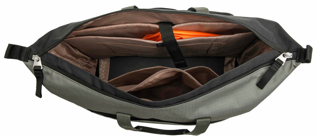 Laptoptas New Looxs Tendo 21 liter 34 x 18 x 44 cm - olijf/geel