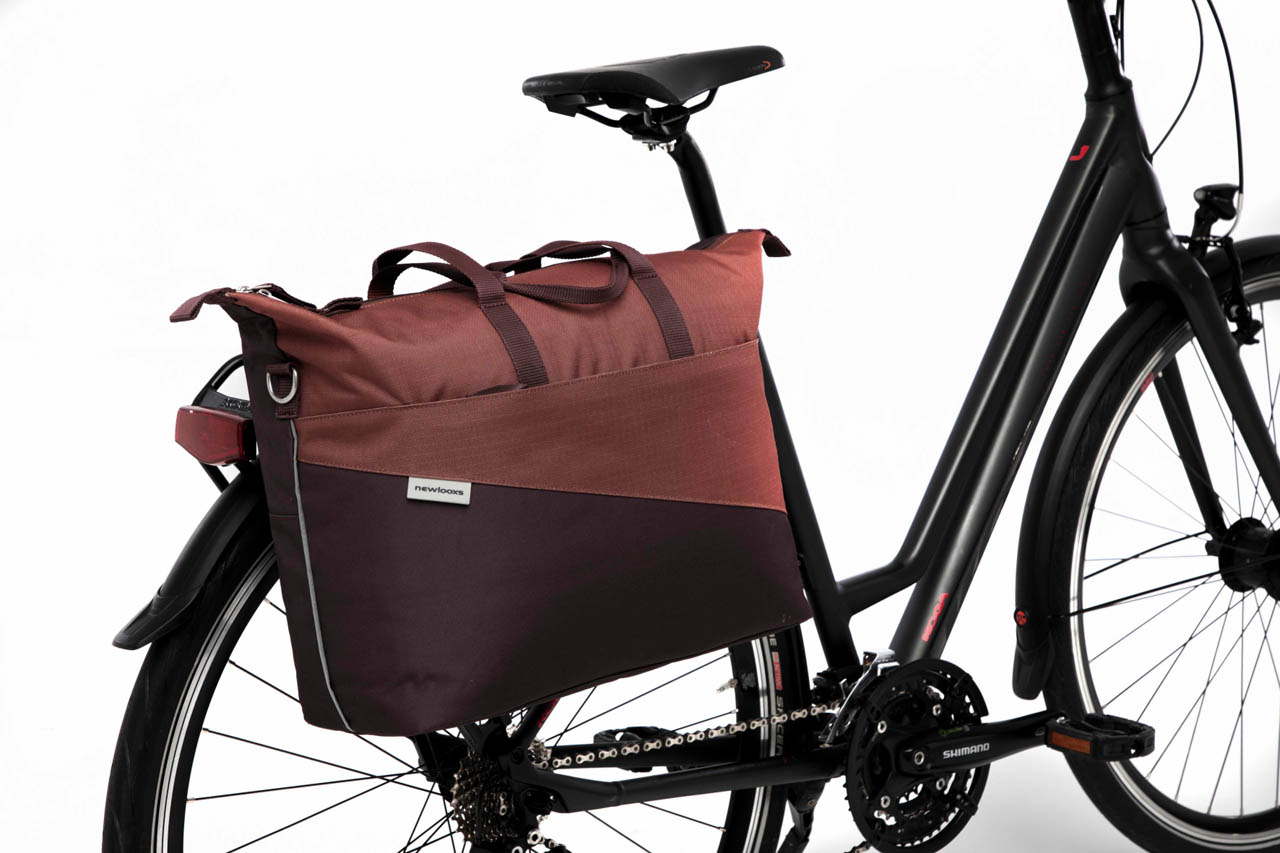 Laptoptas New Looxs Tendo 21 liter 34 x 18 x 44 cm - burgundy/rust