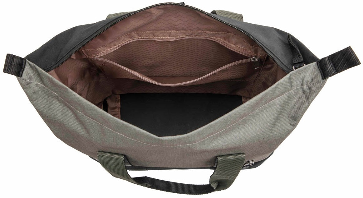 Fietsshopper New Looxs Kota 24 liter 45 x 18 x 36 cm - olijf/geel