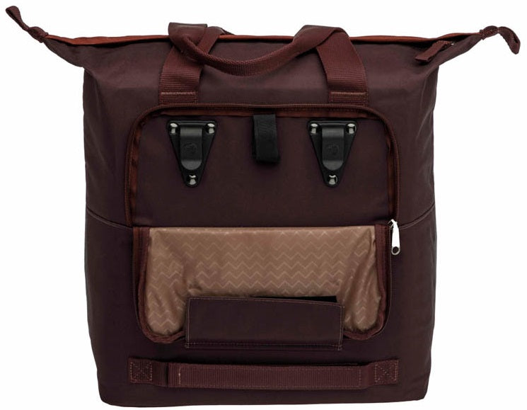 Fietsshopper New Looxs Kota 24 liter 45 x 18 x 36 cm - burgundy/rust