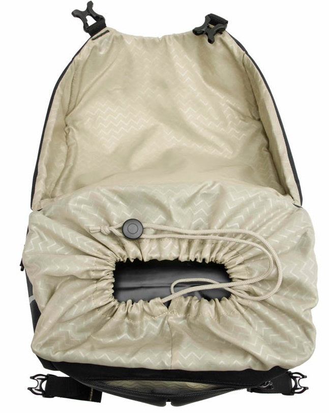 Enkele fietstas New Looxs Sports 20 liter 32 x 18 x 40 cm - zwart