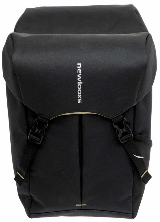 Dubbele fietstas New Looxs Sports 40 liter 32 x 18 x 40 cm(2x) - zwart