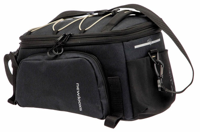 Bagagedragertas New Looxs Sports MIK 31 liter 34.5 x 24 x 20 cm - zwart