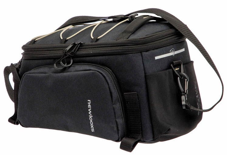 Bagagedragertas New Looxs Sports 29 liter 34.5 x 24 x 20 cm - zwart